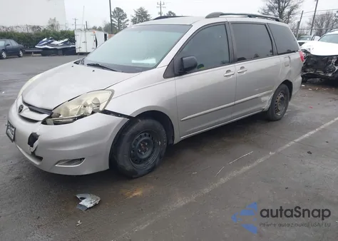 2006 Toyota Sienna Le z USA, uszkodzony, nr VIN 5TDZA23C96S522640